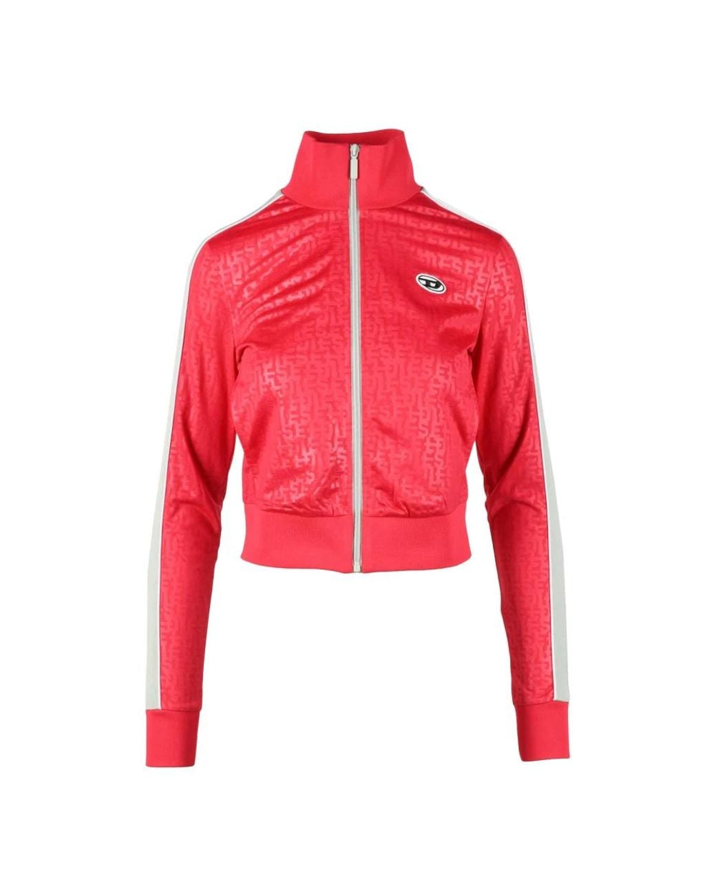 DIESEL Red Zip-Throughs