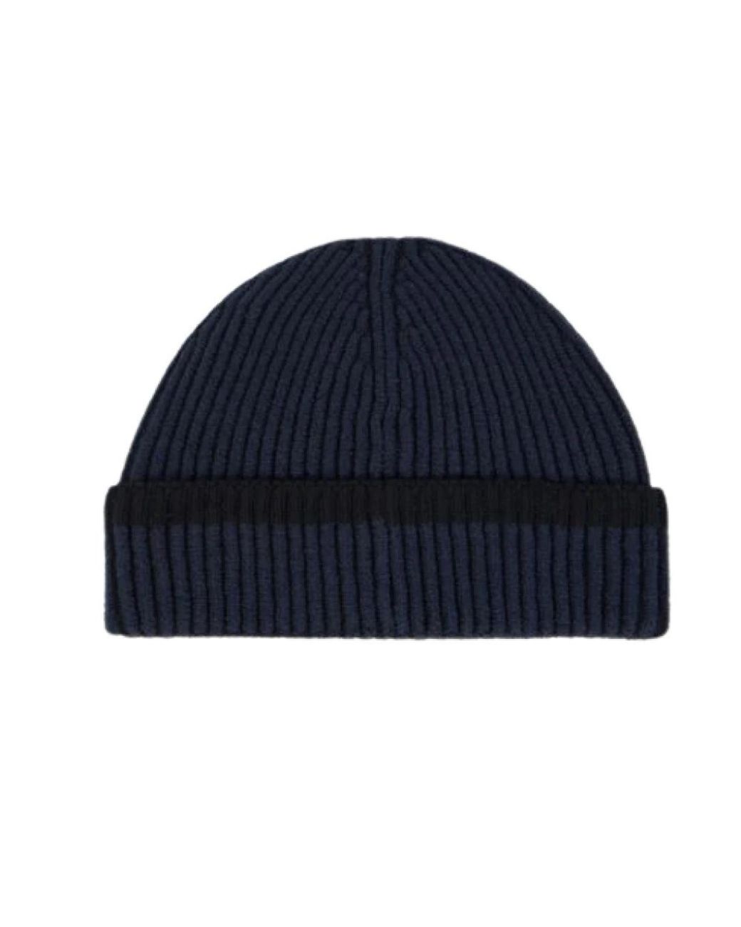 Stone Island Blue Beanies for men