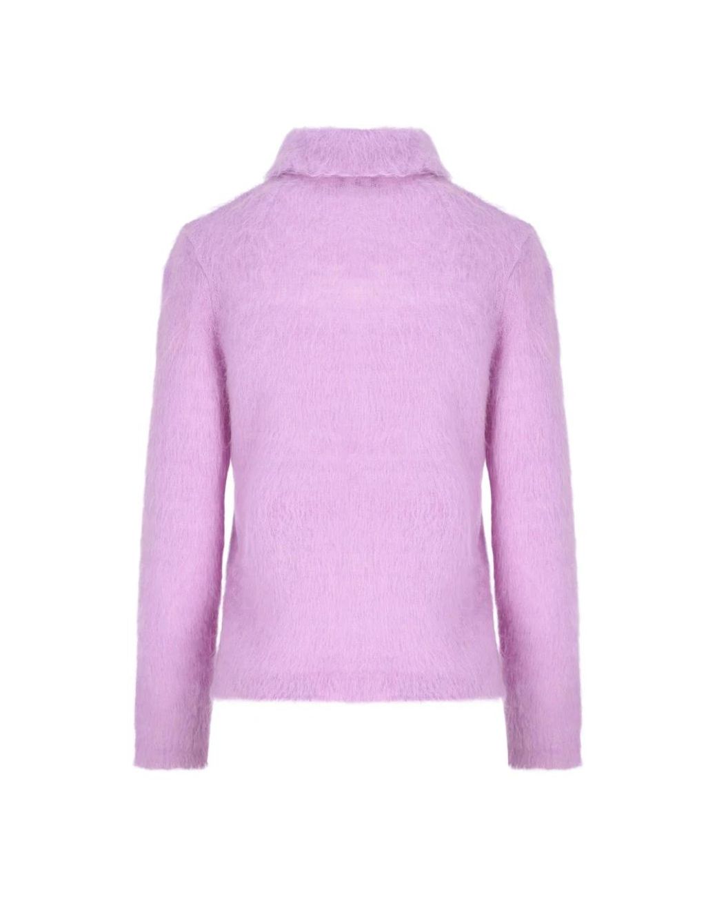 Chloé Purple Round-Neck Knitwear