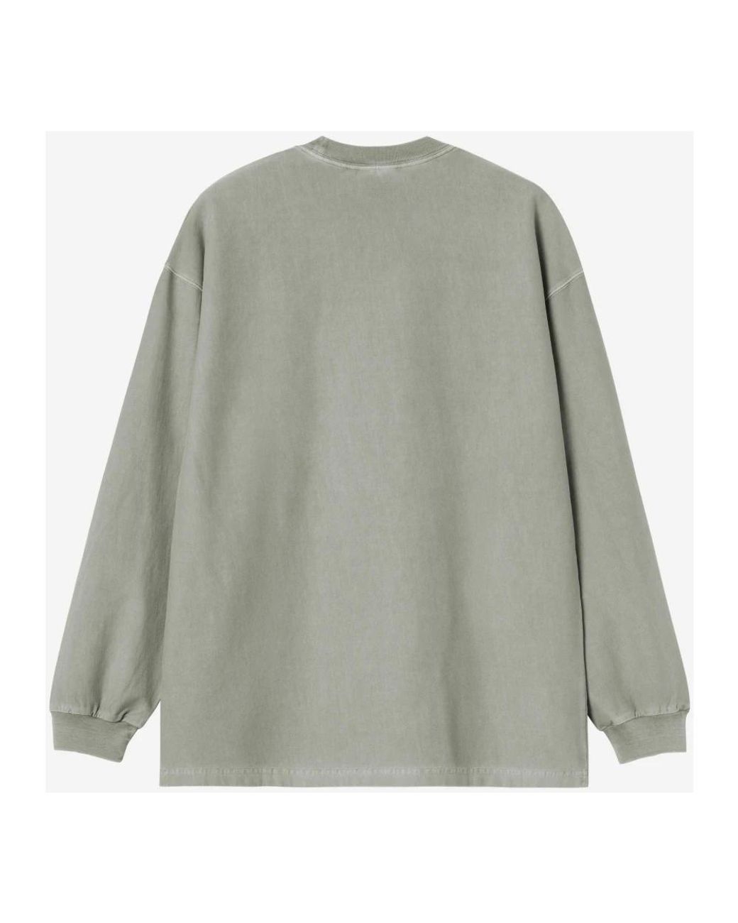 Carhartt Gray Long Sleeve T-Shirts for men
