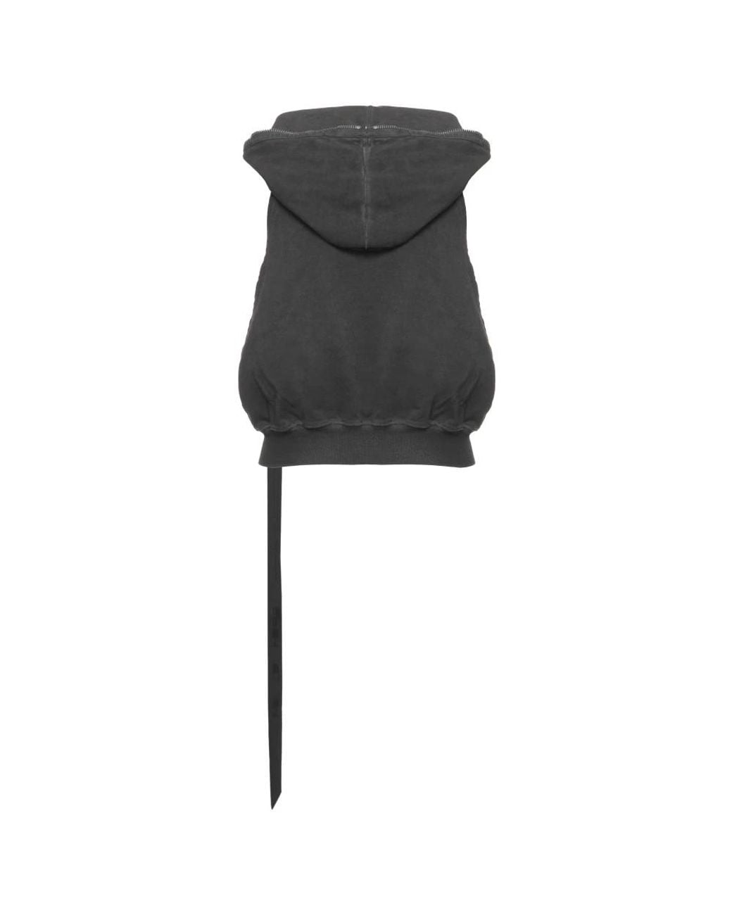 Rick Owens Black Waistcoats