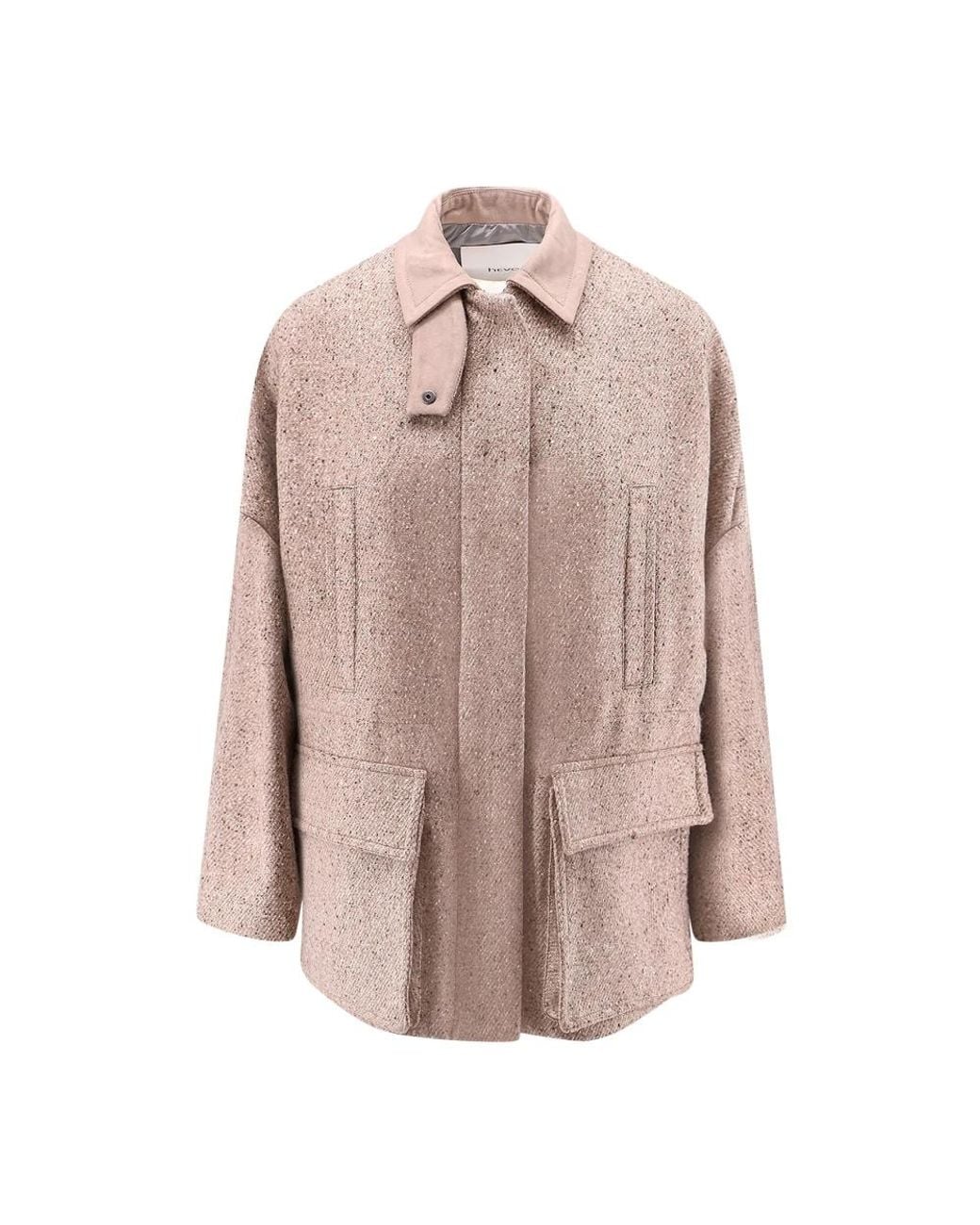 Hevò Pink Tweed Jackets