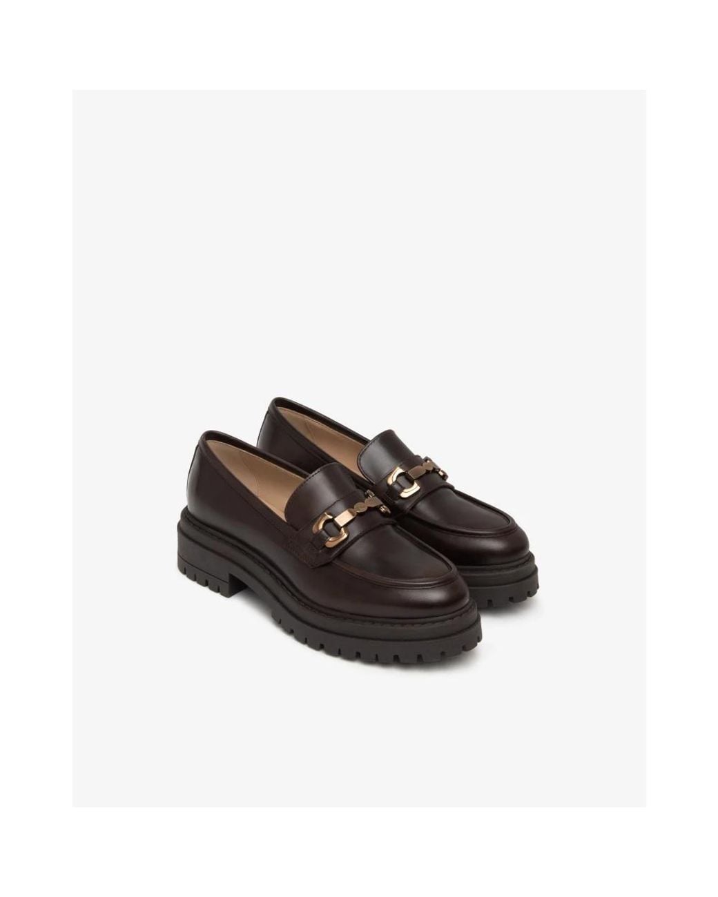 Nero Giardini Brown Loafers