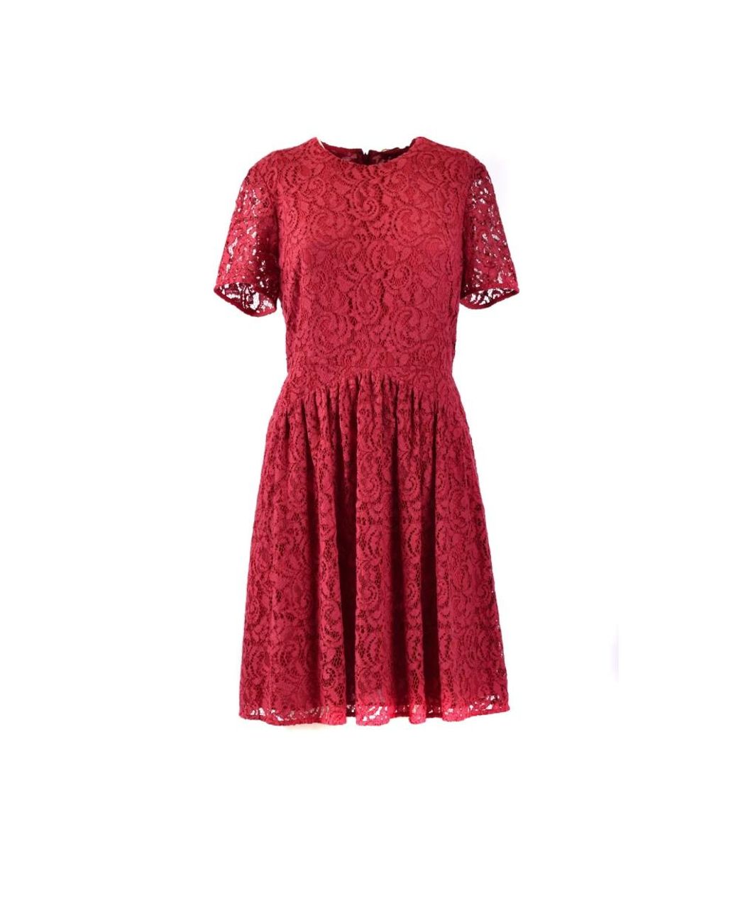 Burberry Red Short Dresses