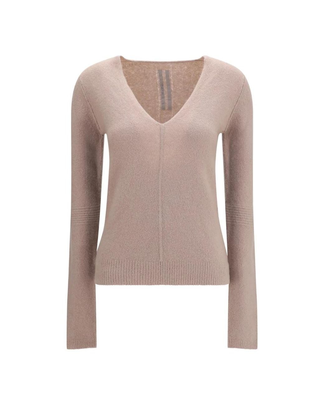 Rick Owens V-Hals Trui in het Brown