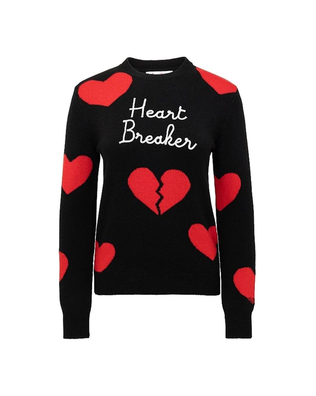 Mc2 Saint Barth Red Round-Neck Knitwear