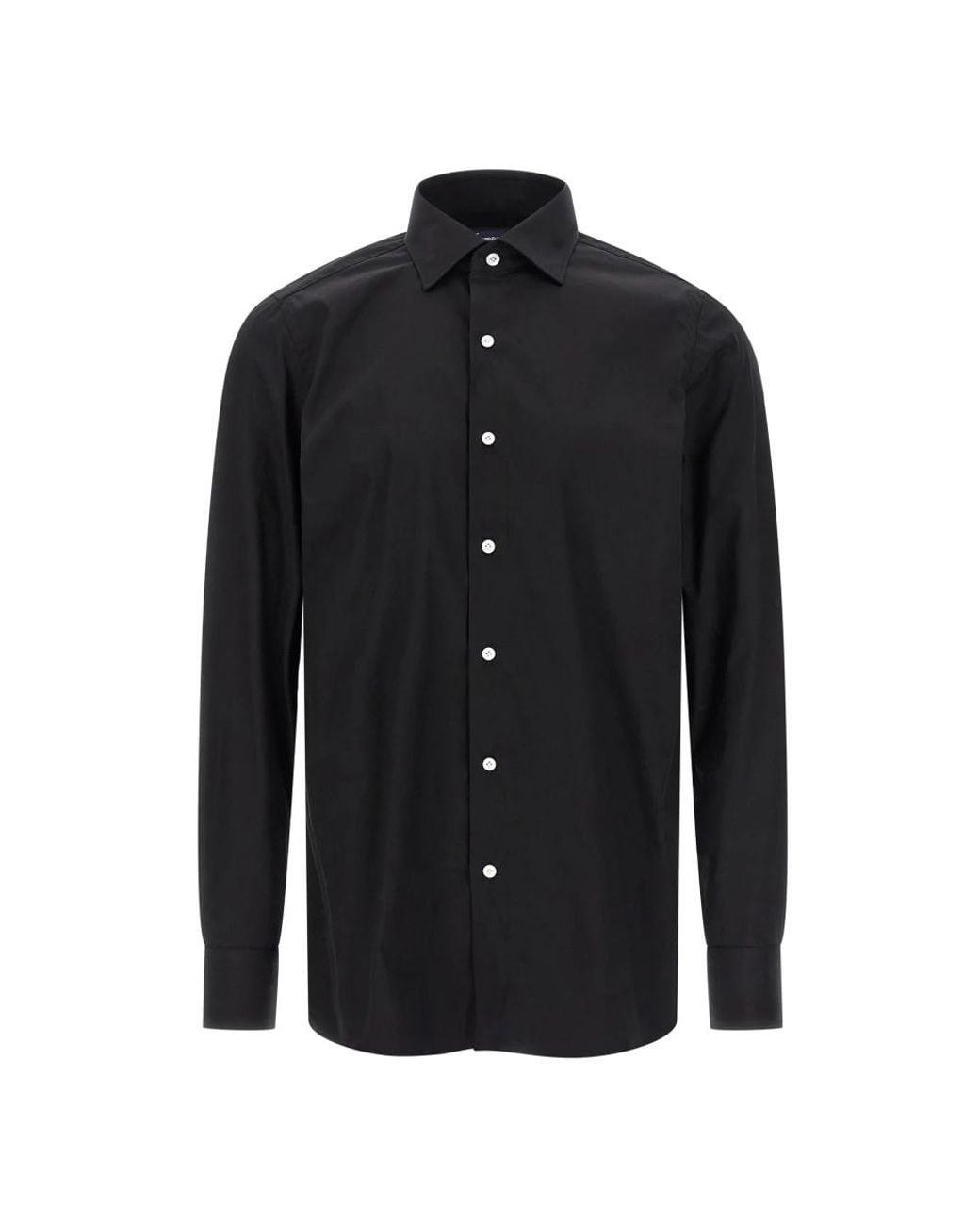 Finamore 1925 Black Casual Shirts for men