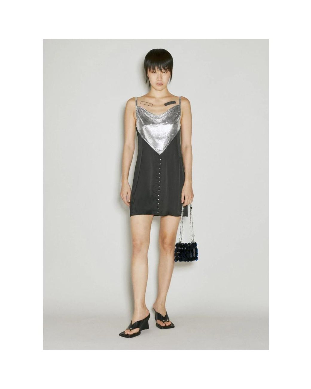Rabanne Black Short Dresses
