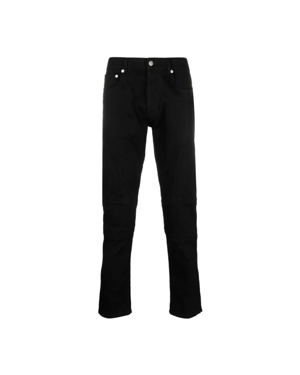 McQueen Black Slim Fit Jeans for men