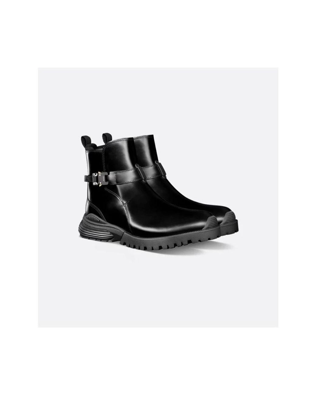 Dior Black Ankle Boots for men
