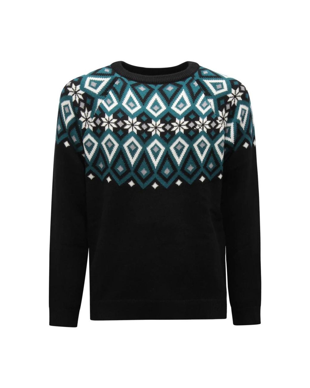 Sun 68 Black Round-Neck Knitwear for men