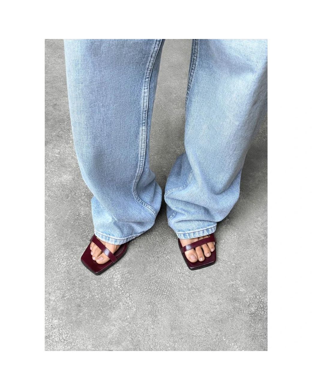 Alohas Purple Heeled Mules