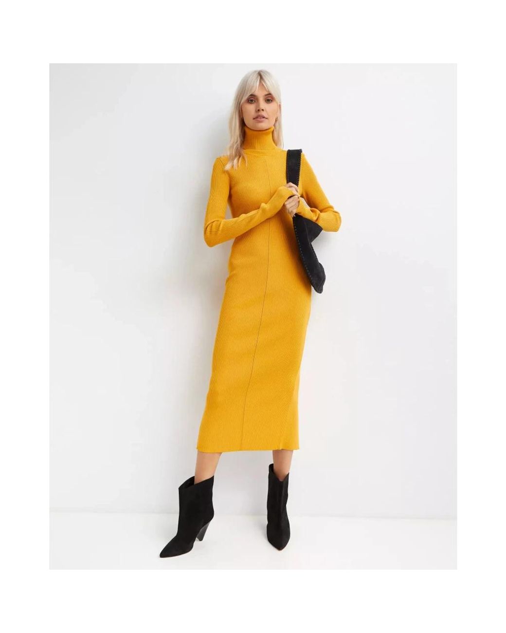 Marni Yellow Midi Dresses