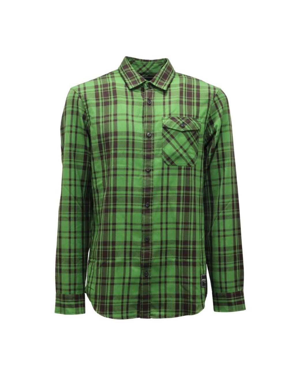 Scotch & Soda Green Casual Shirts for men