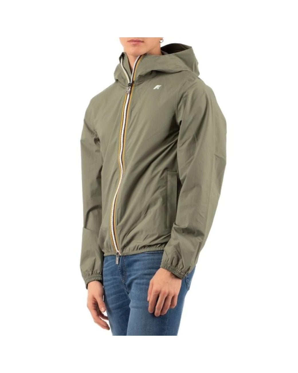 K-Way Green Light Jackets for men