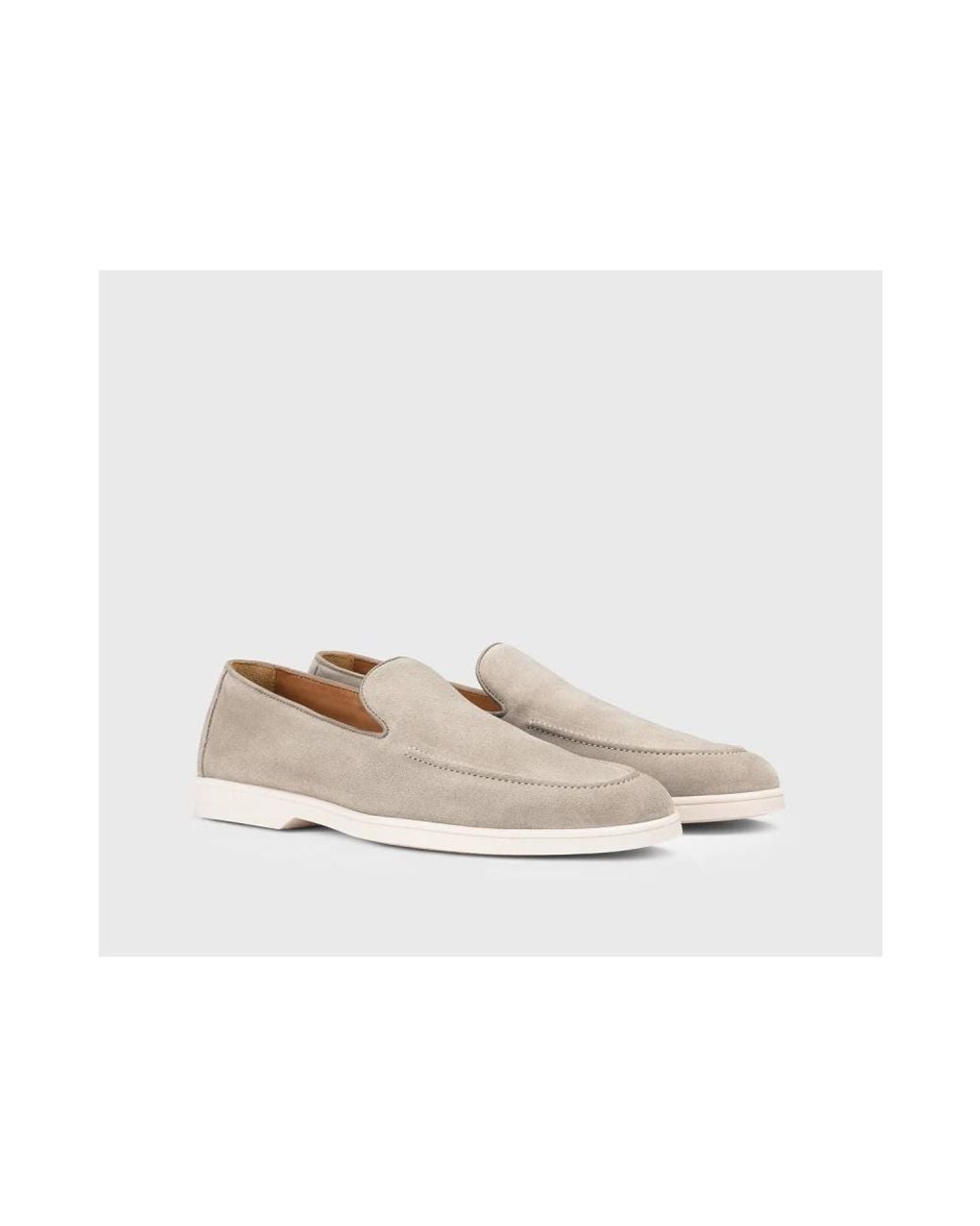 Doucal's Gray Loafers for men