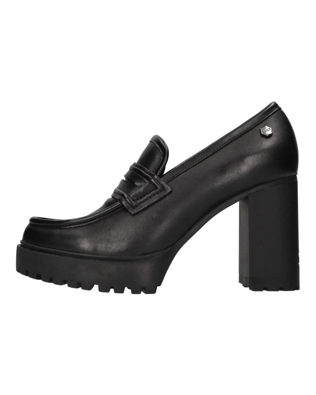 Cult Black Lederschuhe