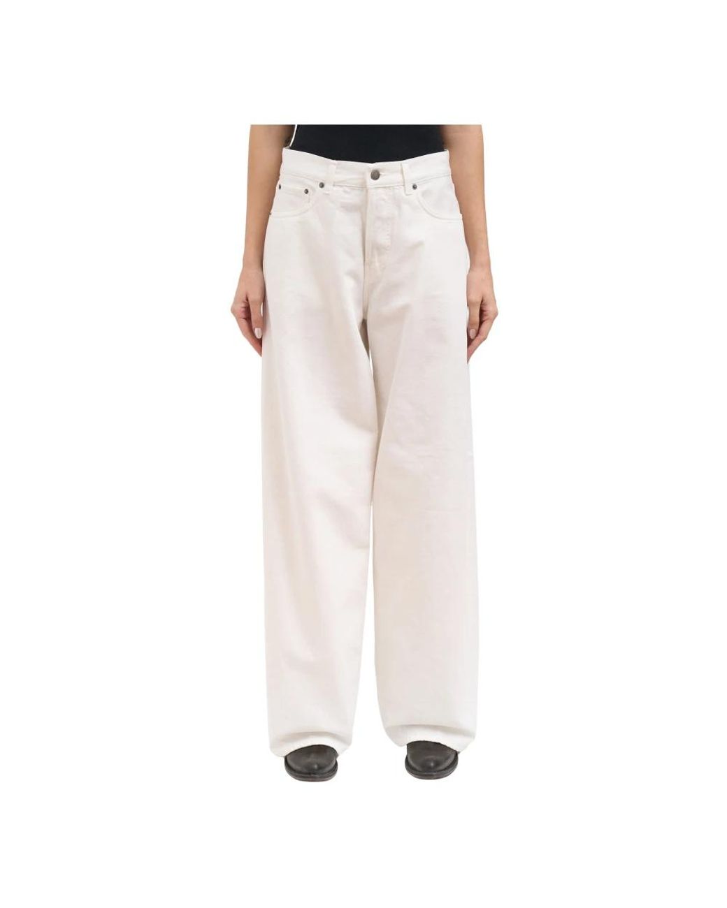 Haikure Natural Wide Trousers