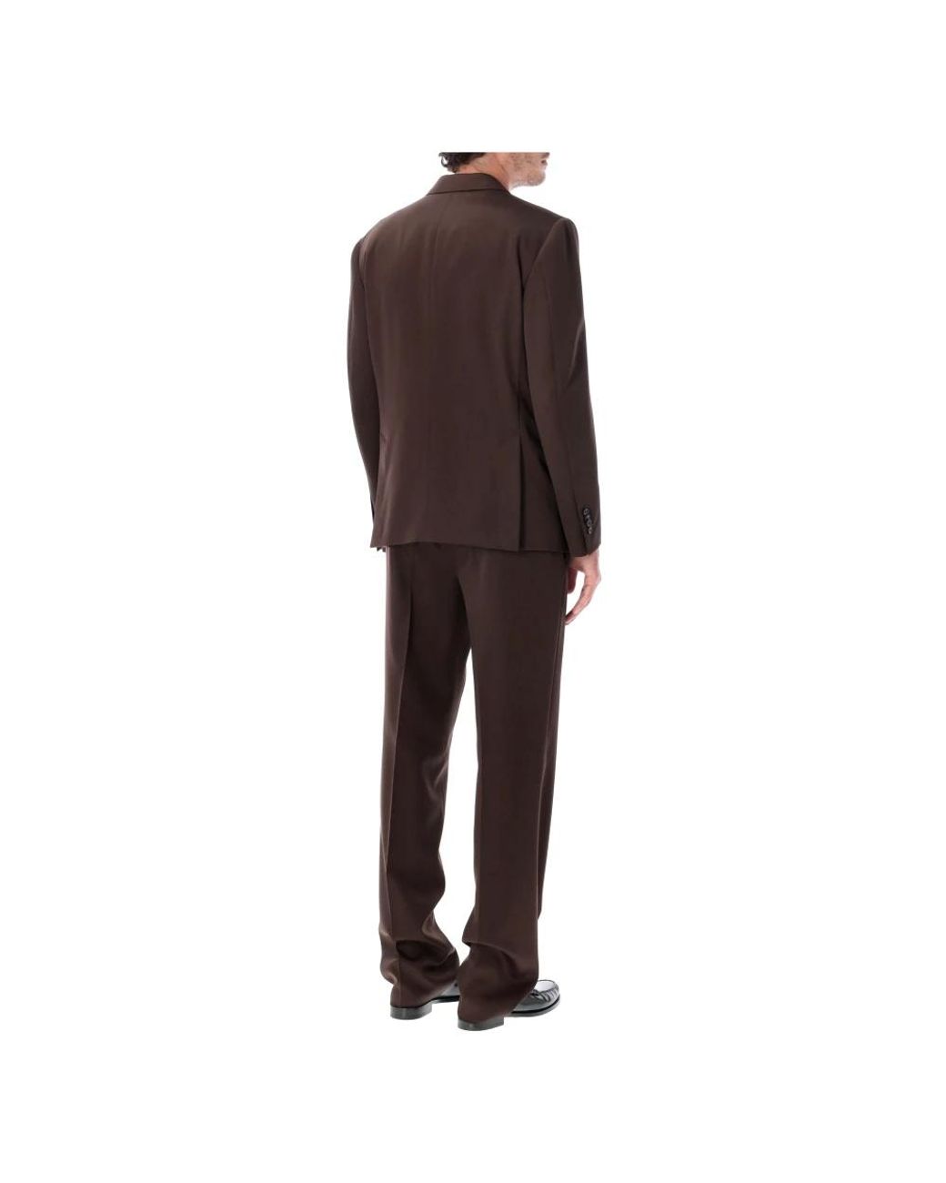 Lardini Black Double Breasted Suits for men