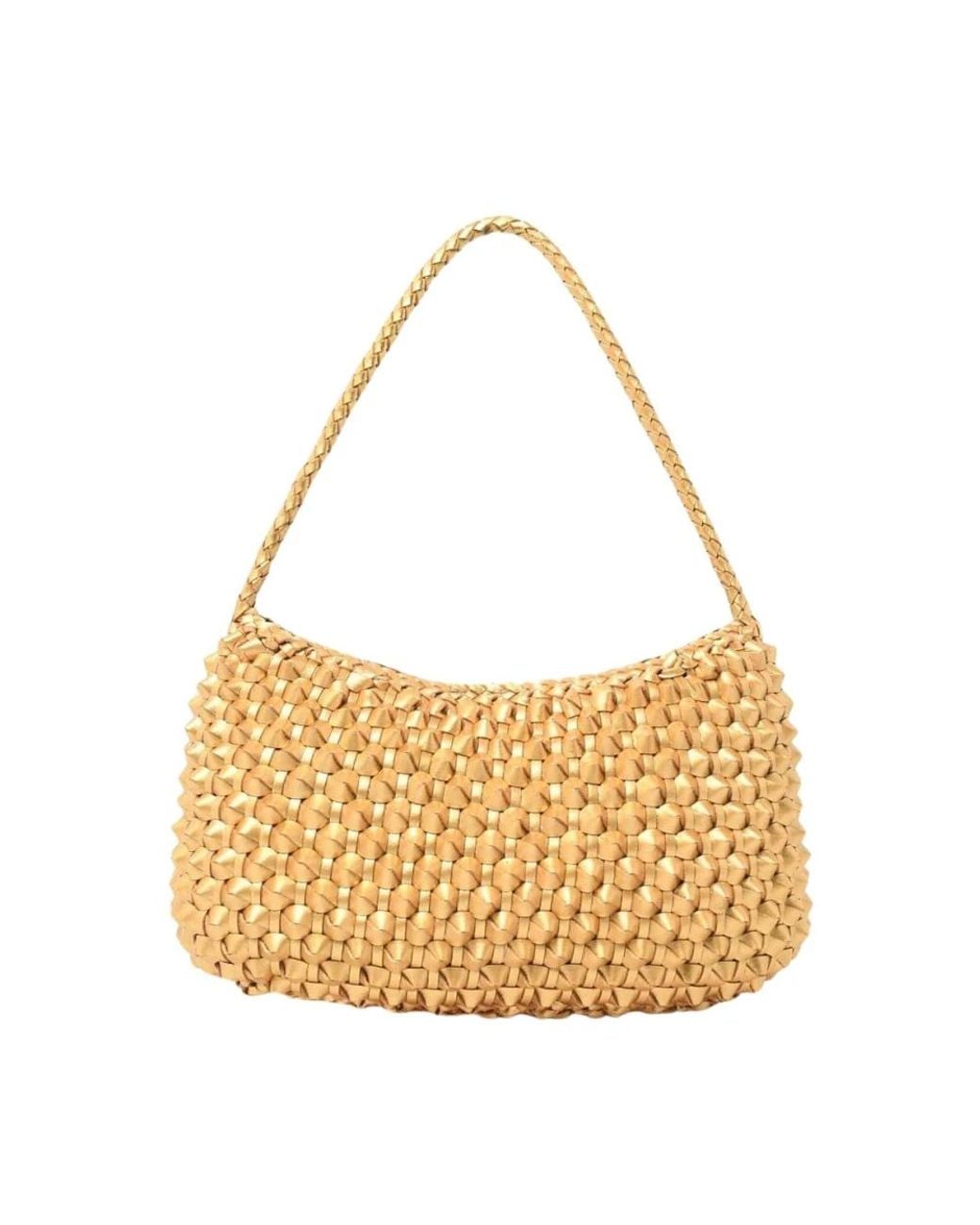 Shoulder Bags Dragon Diffusion en coloris Metallic