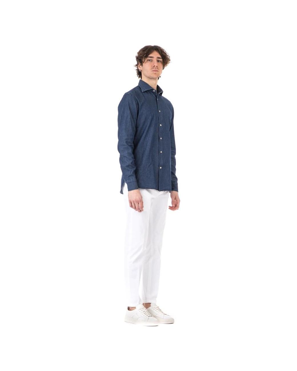 Borriello Blue Sneakers for men