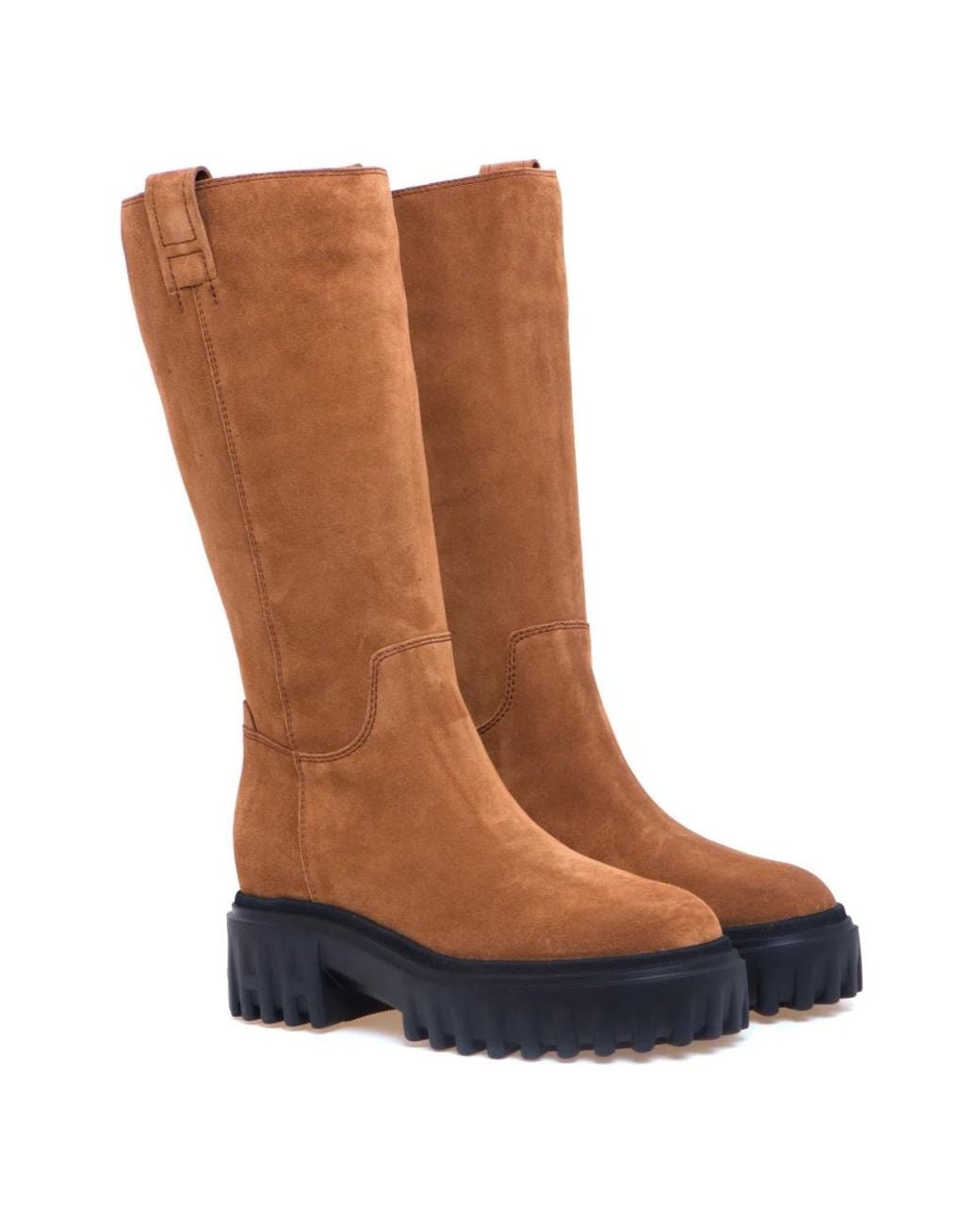 Hogan Brown High Boots