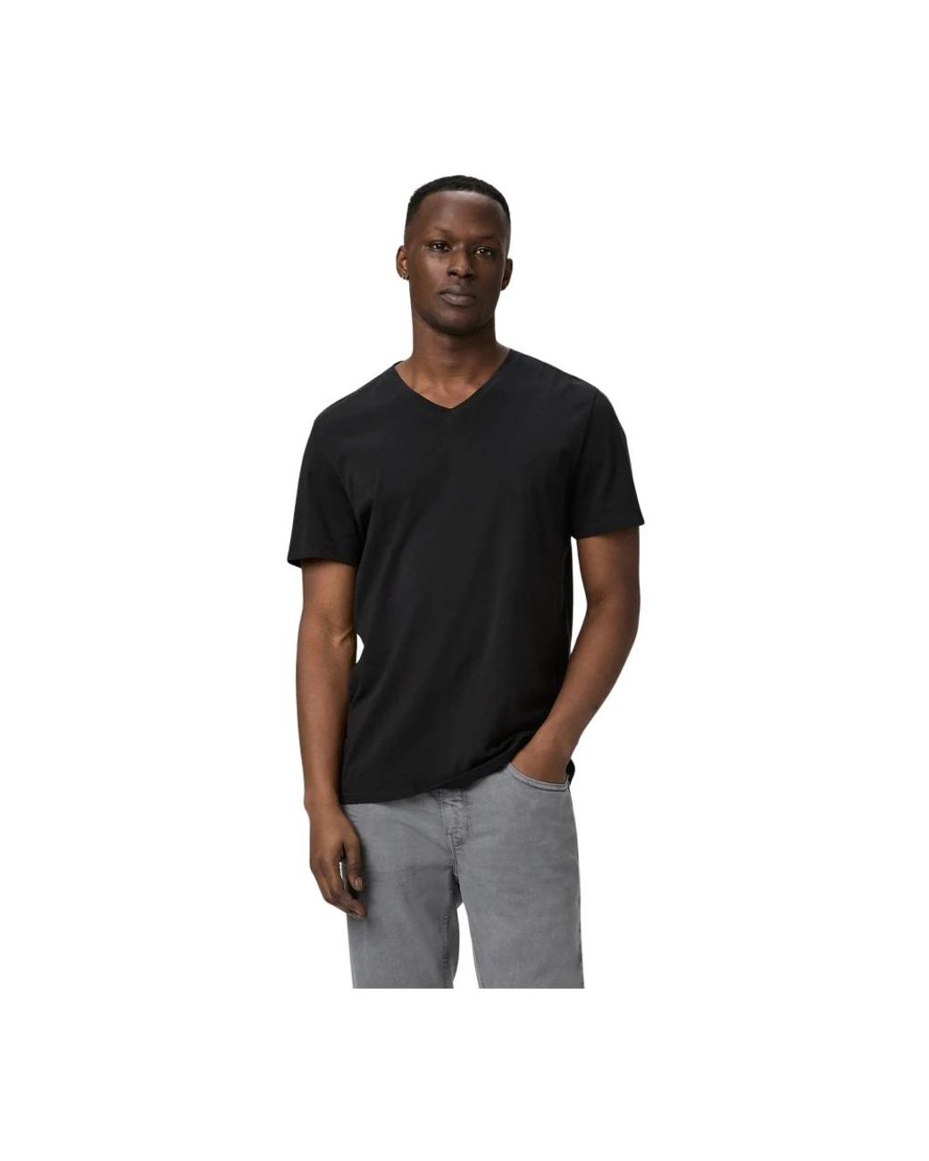 PAIGE Black T-Shirts for men
