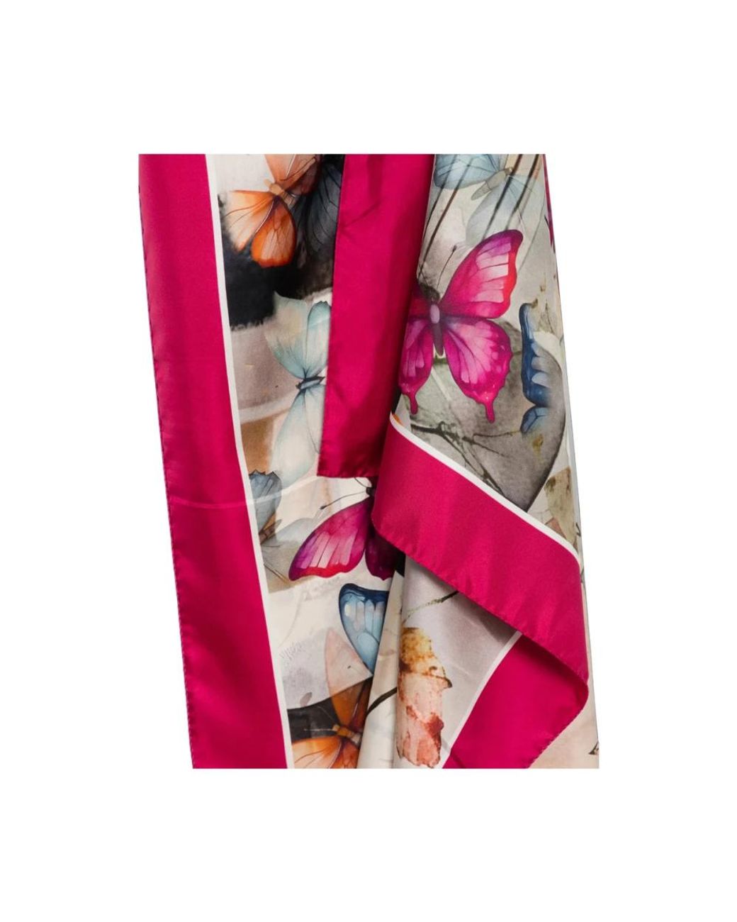 D'Aniello Pink Silk Scarves