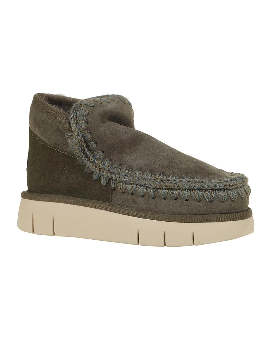 Mou Gray Winter Boots