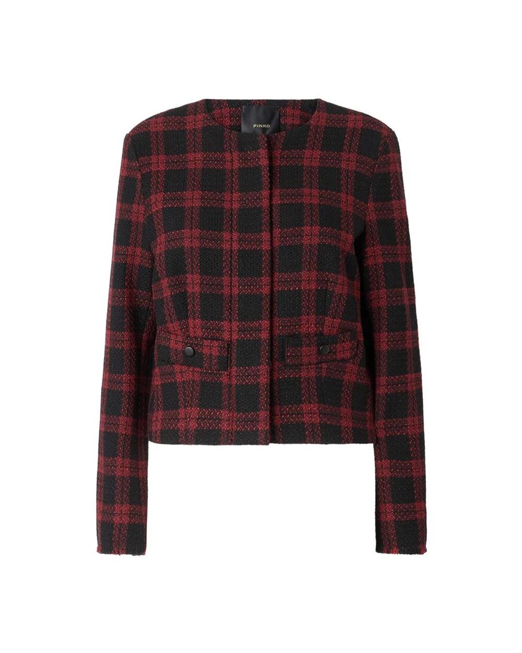 Pinko Purple Tweed Jackets