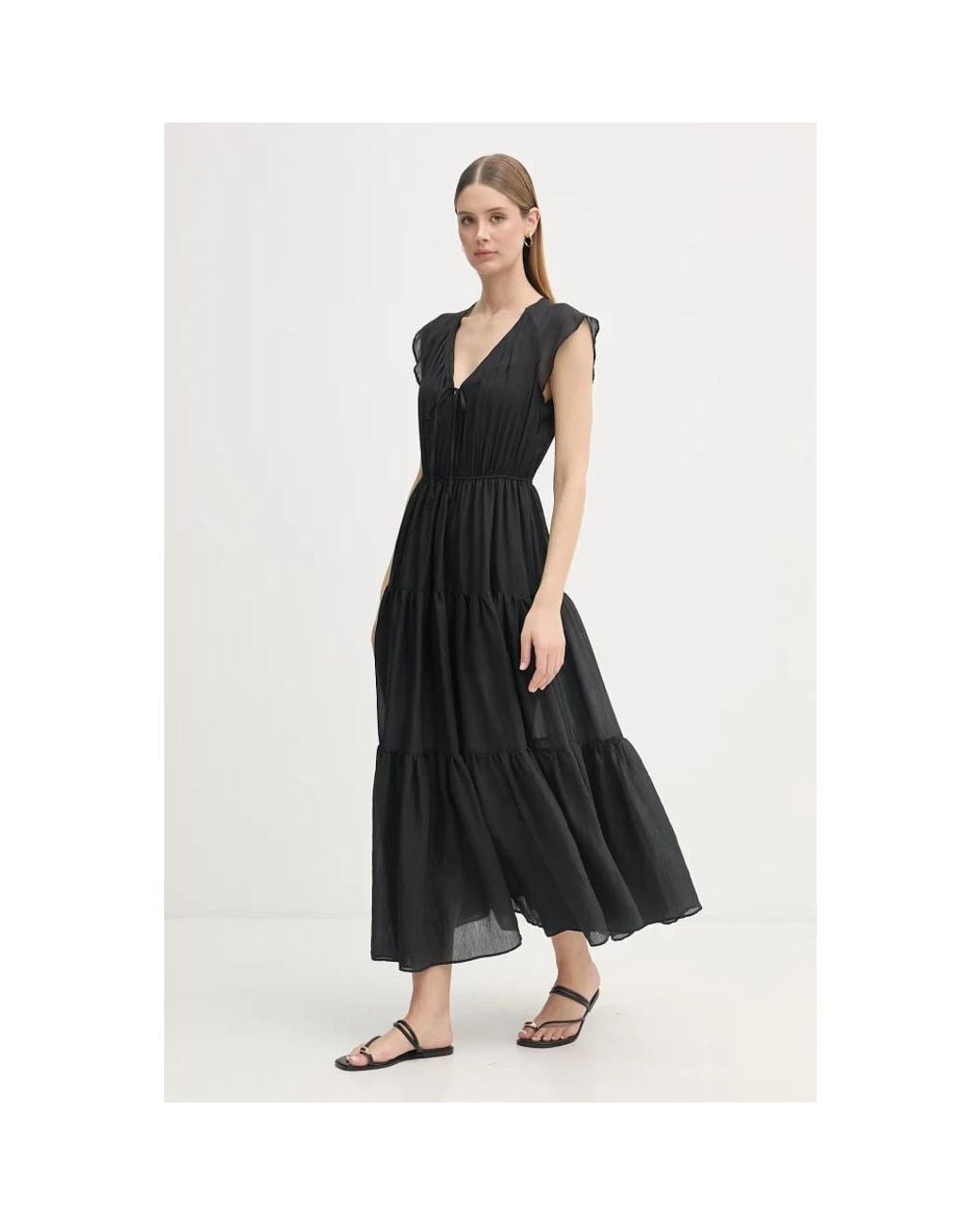 Maxi Dresses GAUDI de color Black