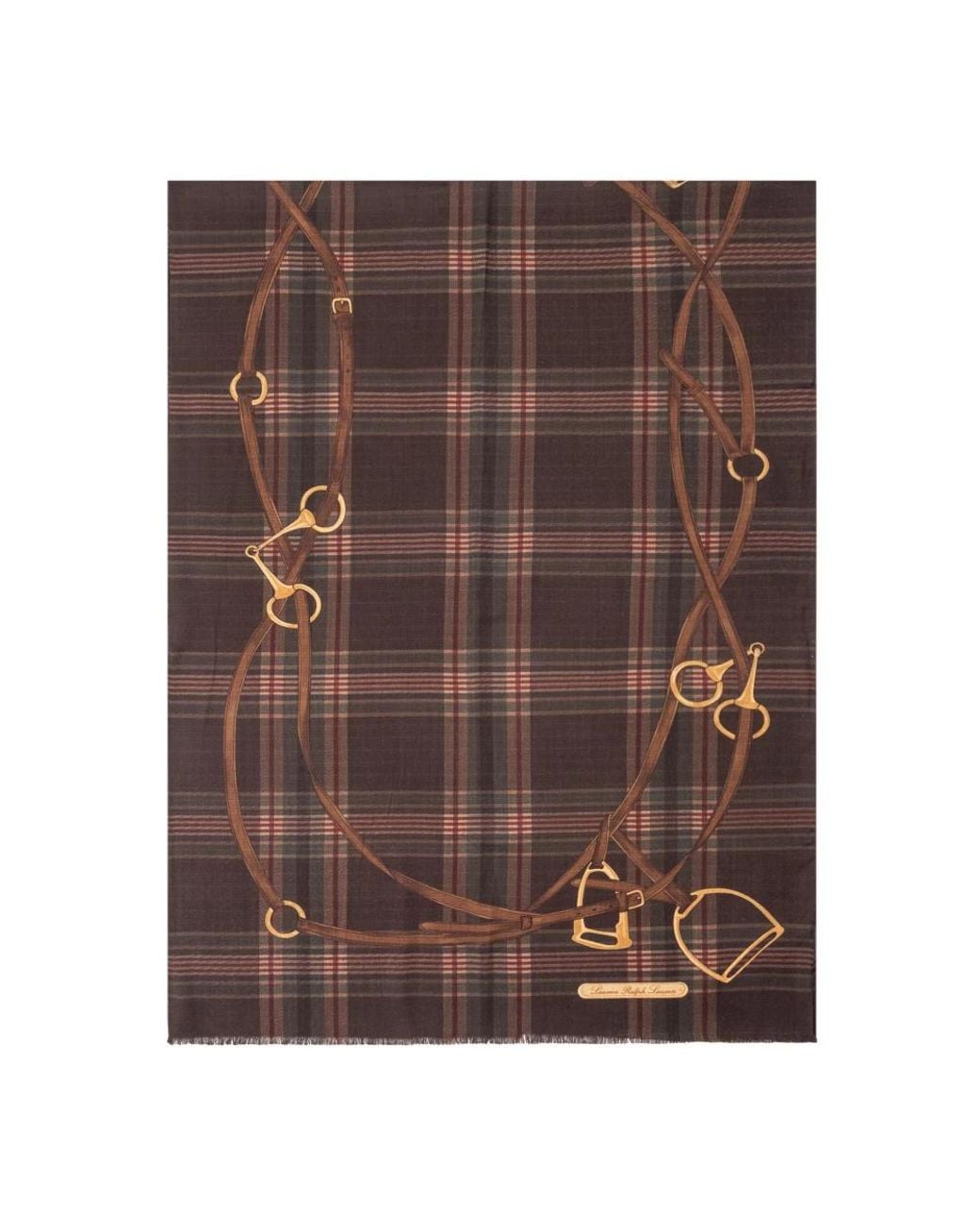 Ralph Lauren Brown Winter Scarves