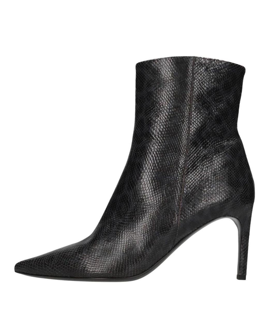 Roberto Del Carlo Black Heeled Boots