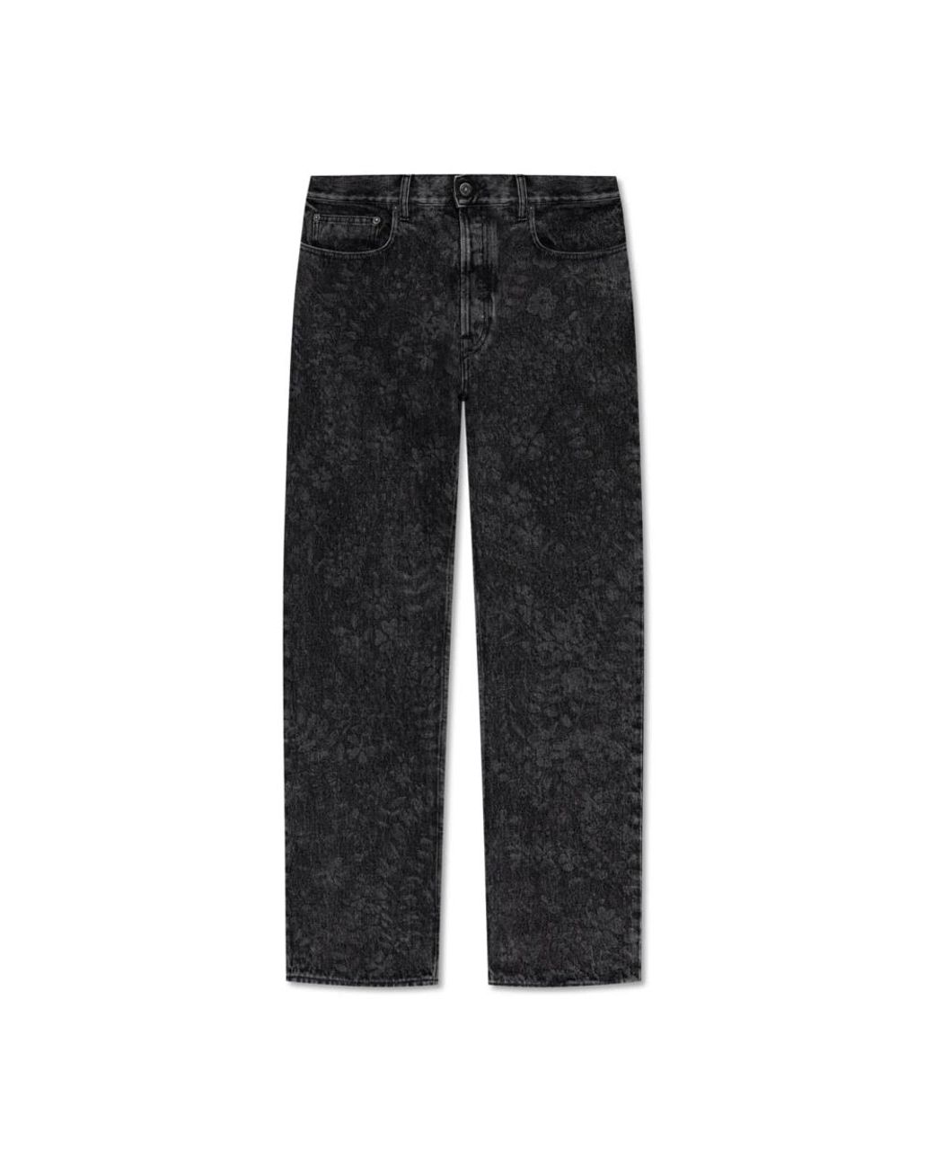 Golden Goose Deluxe Brand Black Straight Jeans for men