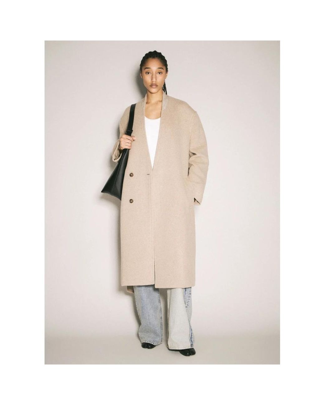 MM6 by Maison Margiela Natural Belted Coats