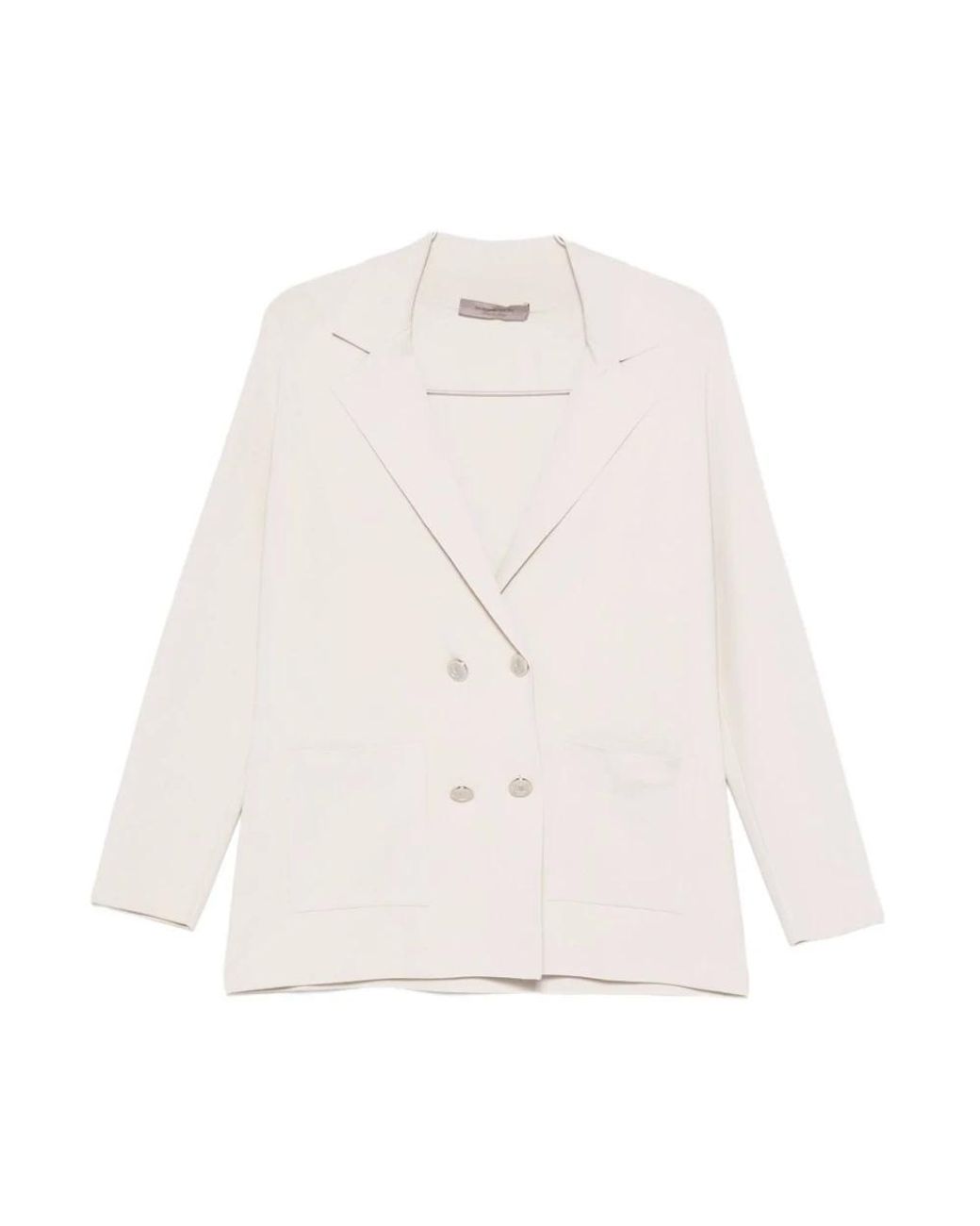 D.exterior White Blazers