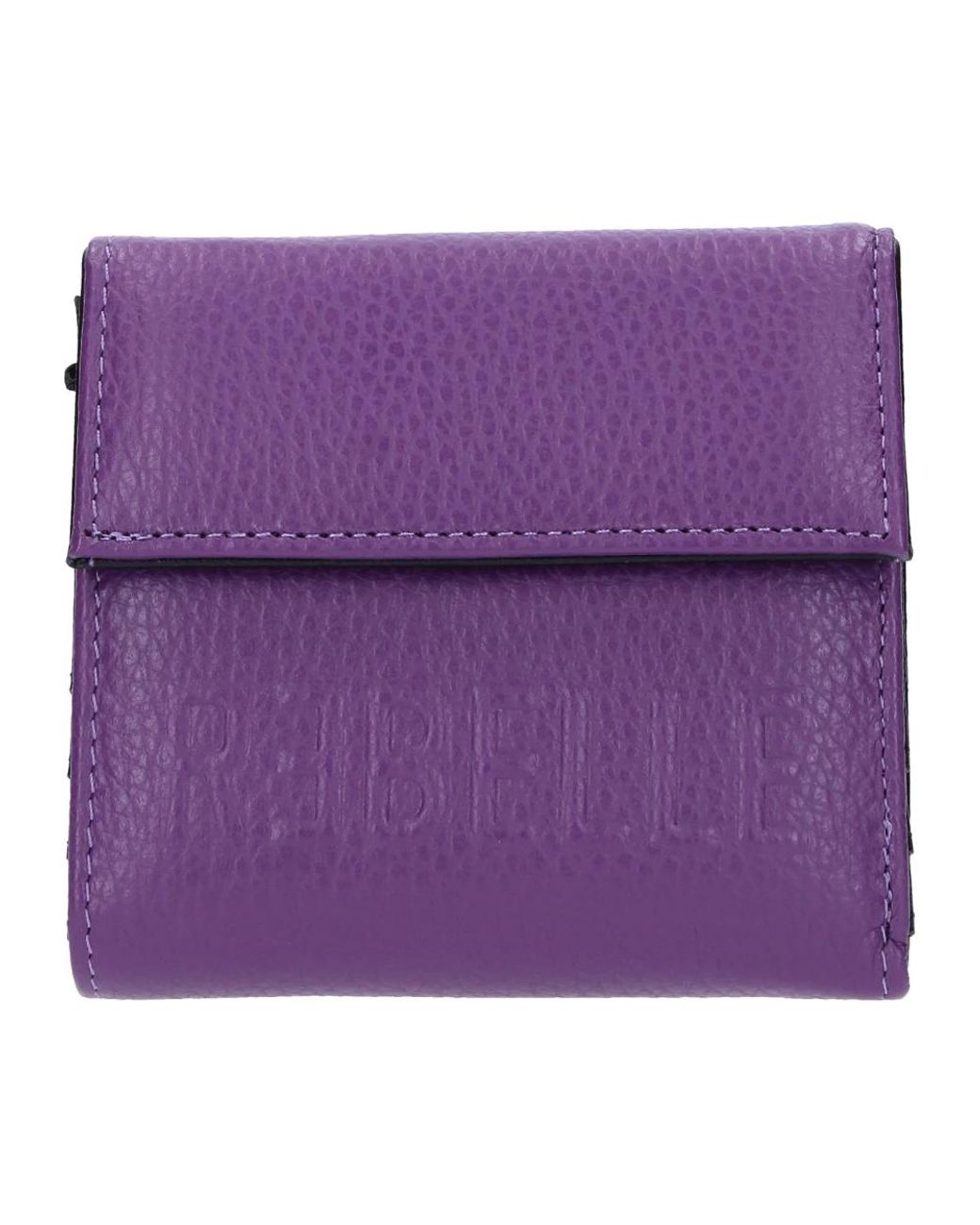 Rebelle Accessoires ,Paars ,Leer Portemonnees Lila in het Purple