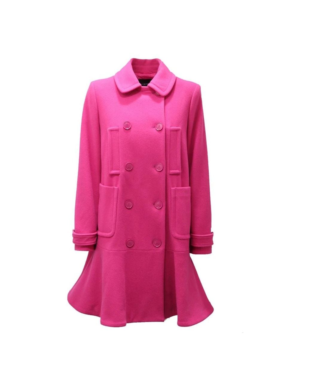 Armani Pink Double-Breasted Coats