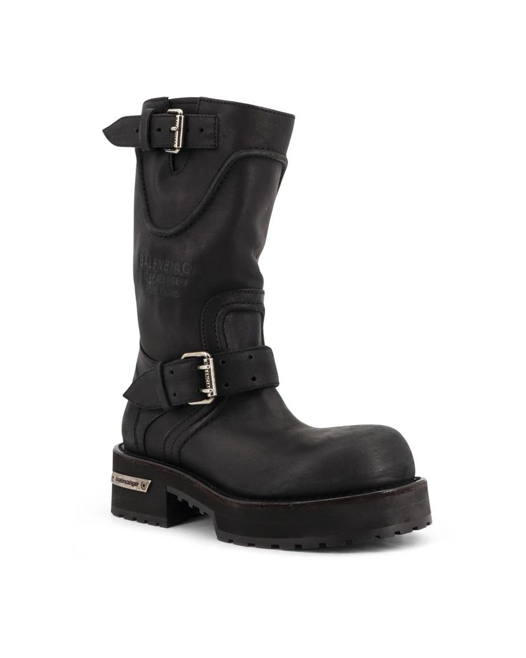 Balenciaga Black High Boots