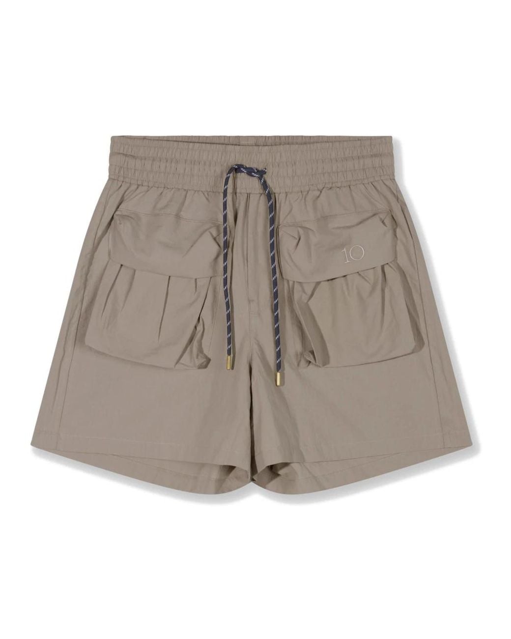 10Days Brown Short Shorts