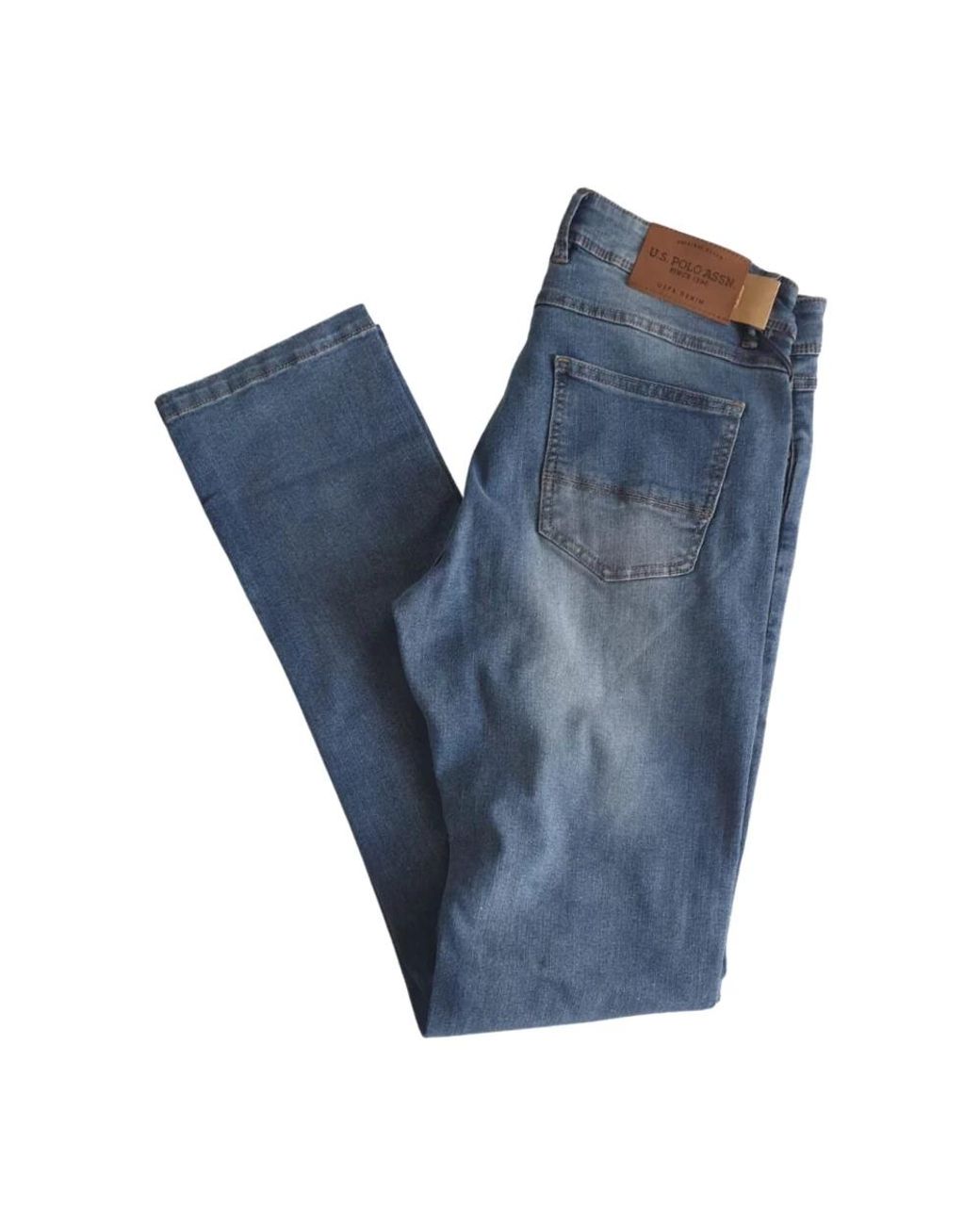 U.S. POLO ASSN. Blue Slim Fit Jeans for men