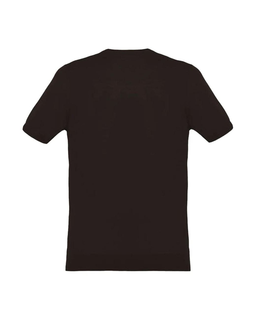 Malo Black Round-Neck Knitwear for men