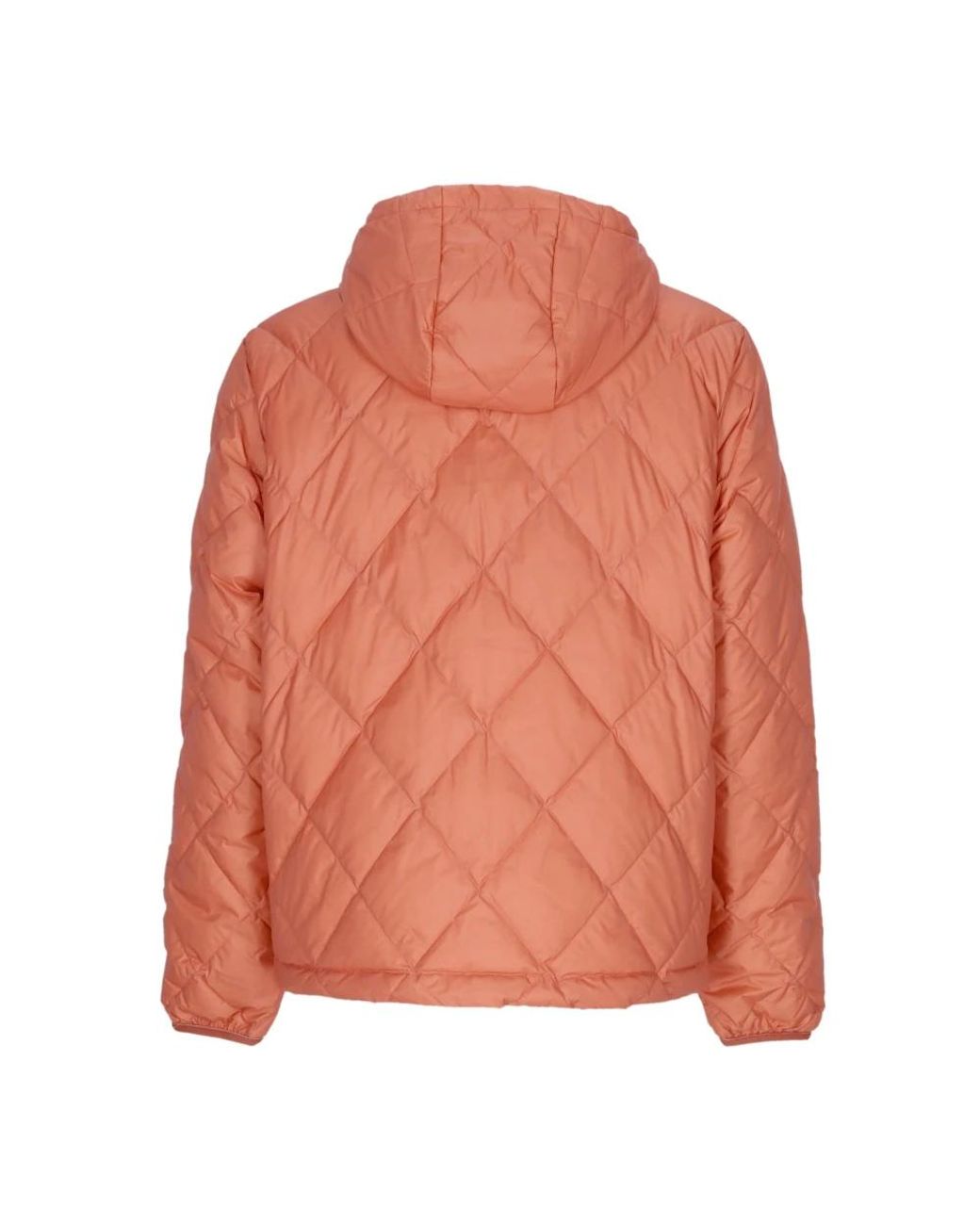 Adidas Jassen ,Oranje ,Polyester Gewatteerd Donsjack Met Verstelbare Capuchon in het Orange voor heren