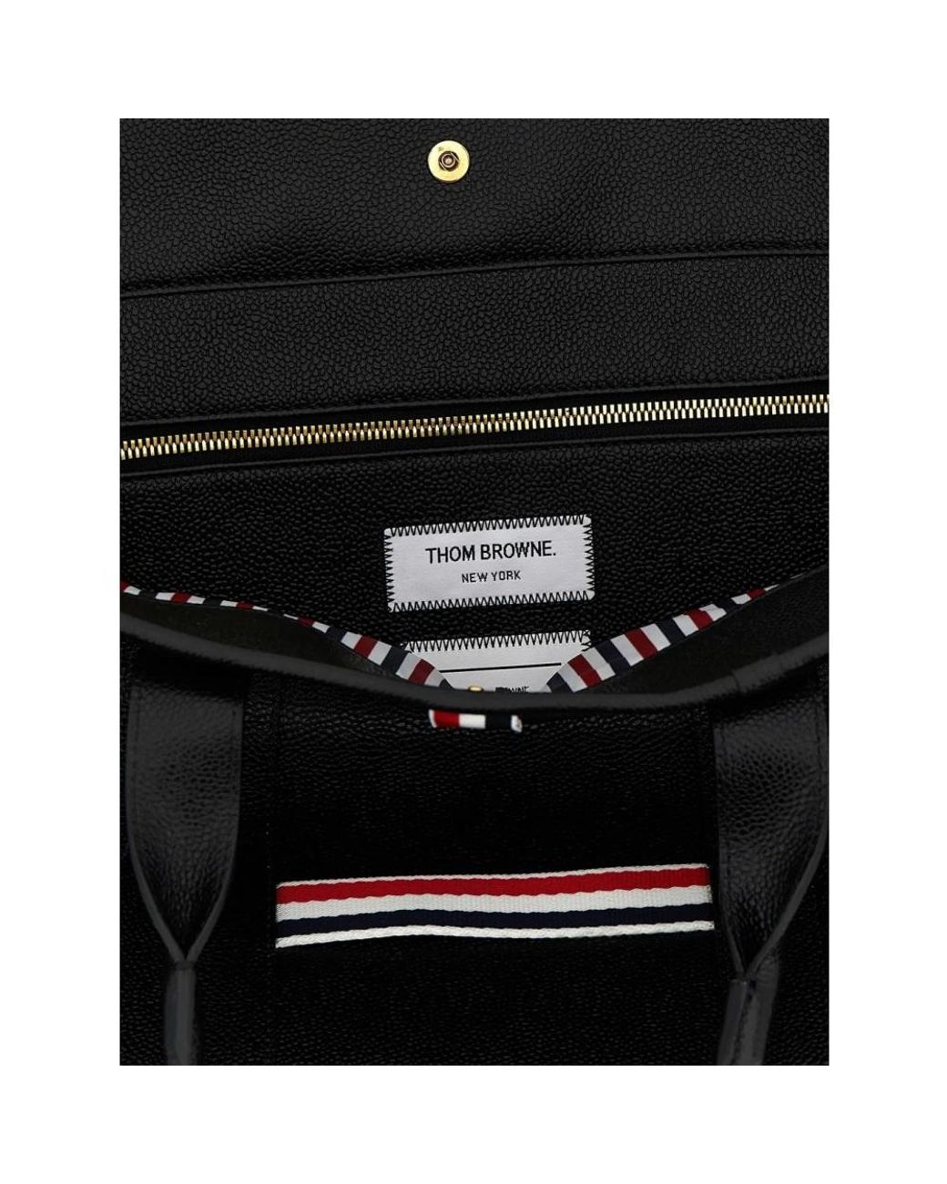 Thom Browne Black Shopping Bags