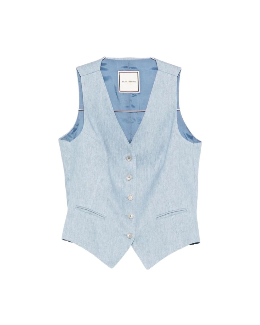 Vests di Tagliatore in Blue