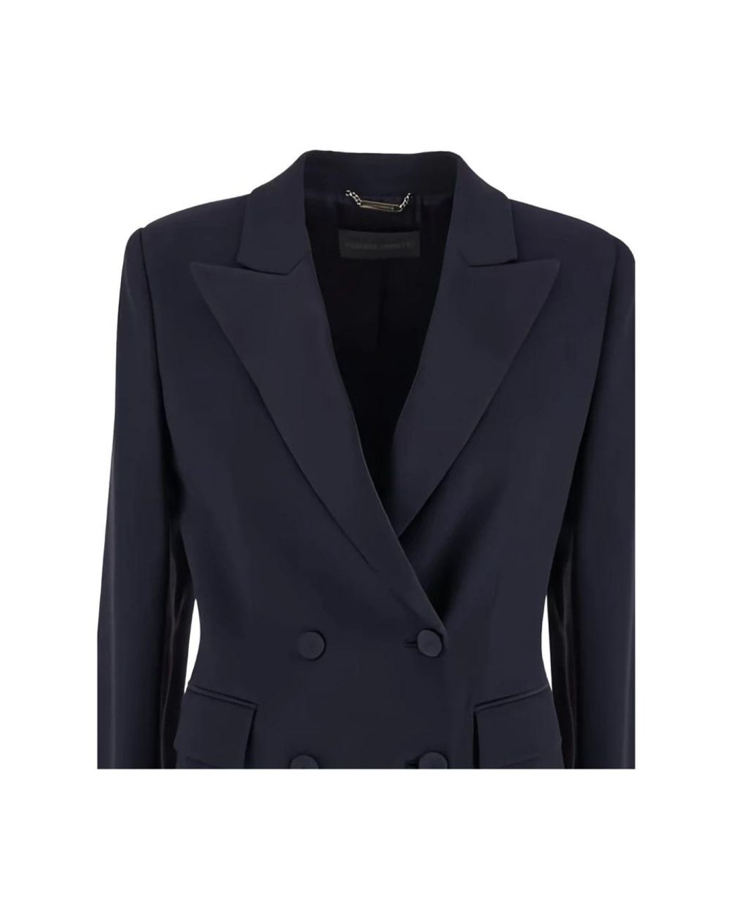 Alberta Ferretti Blue Blazers