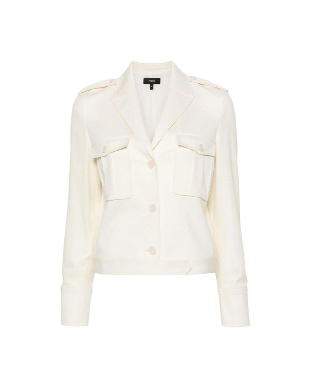 Theory Bxy Militaire Jas in het White