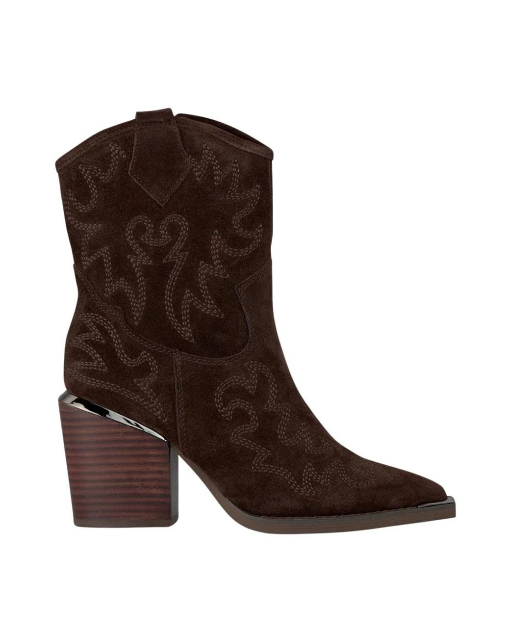Alma En Pena. Brown Cowboy & Biker Boots