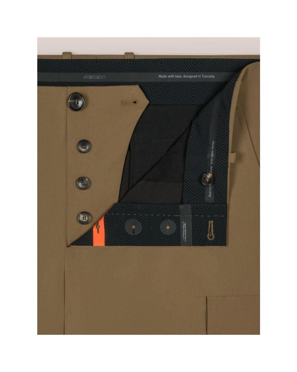Rrd Green Slim-Fit Trousers for men