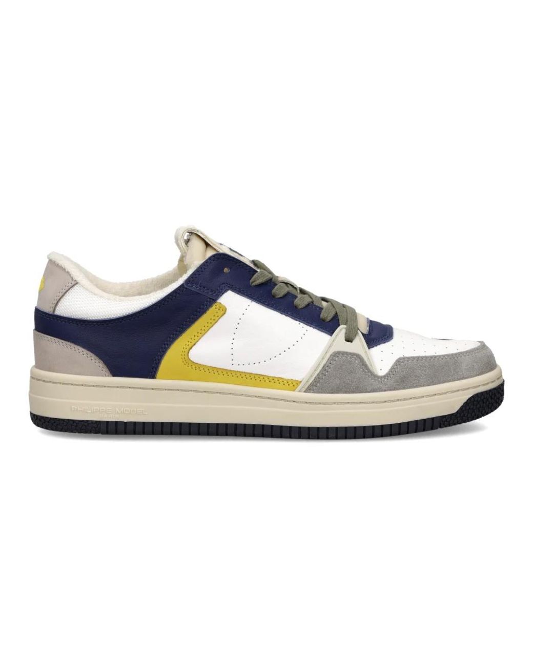 Philippe Model Blue Sneakers for men